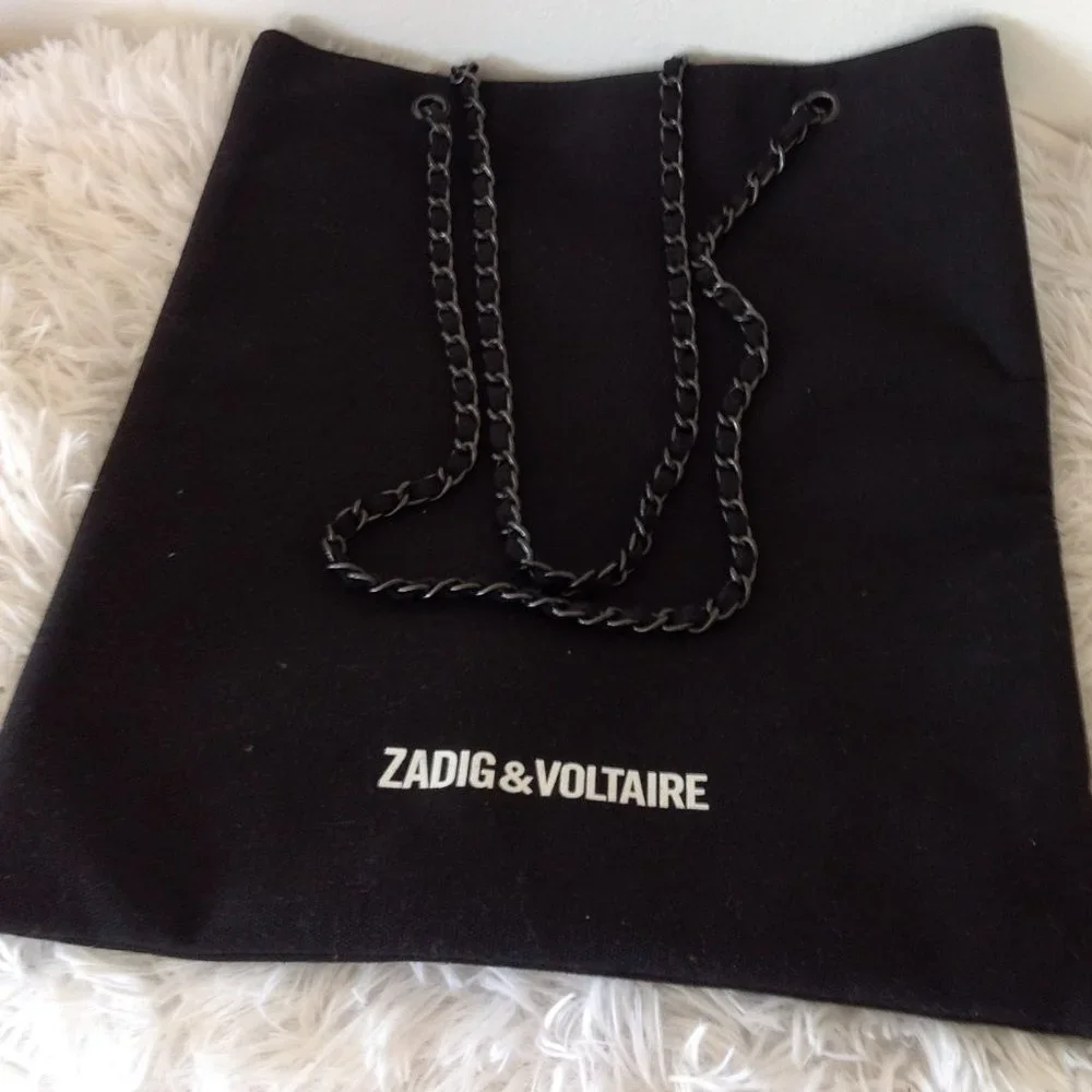 Zadig & Voltaire Tote with Chain Straps